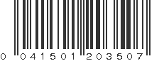 UPC 041501203507