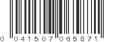 UPC 041507065871