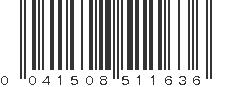 UPC 041508511636