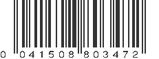 UPC 041508803472