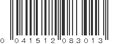 UPC 041512083013