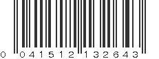 UPC 041512132643