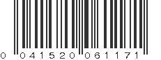 UPC 041520061171