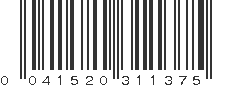 UPC 041520311375