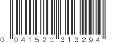 UPC 041520313294