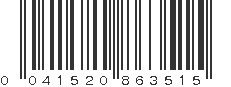 UPC 041520863515