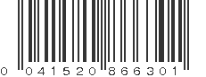 UPC 041520866301