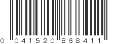 UPC 041520868411