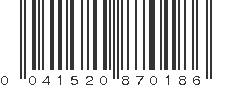 UPC 041520870186