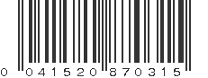 UPC 041520870315