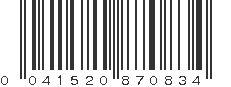 UPC 041520870834