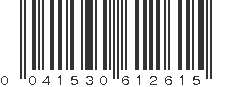 UPC 041530612615