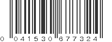 UPC 041530677324