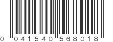 UPC 041540568018