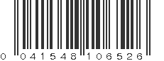 UPC 041548106526