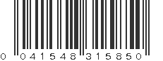 UPC 041548315850