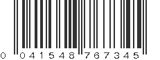 UPC 041548767345