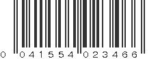 UPC 041554023466