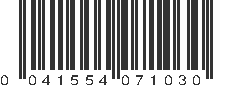 UPC 041554071030