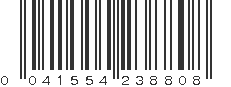 UPC 041554238808