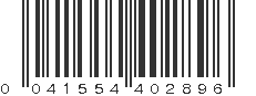 UPC 041554402896