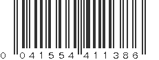 UPC 041554411386