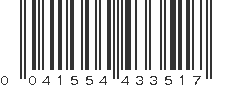 UPC 041554433517