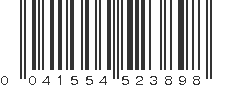 UPC 041554523898