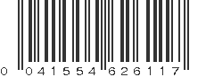 UPC 041554626117