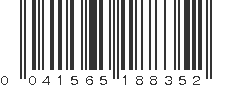 UPC 041565188352