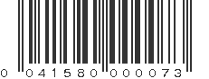 UPC 041580000073