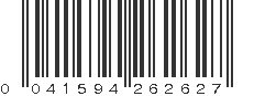 UPC 041594262627