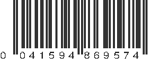 UPC 041594869574