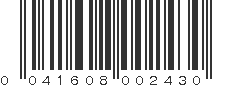 UPC 041608002430