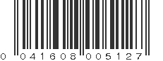 UPC 041608005127