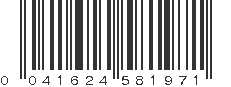 UPC 041624581971