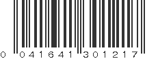 UPC 041641301217