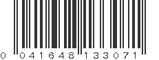 UPC 041648133071