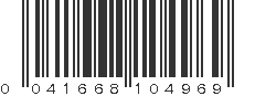 UPC 041668104969