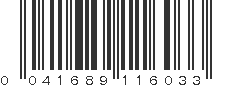 UPC 041689116033