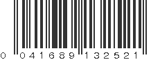 UPC 041689132521