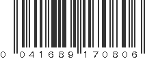 UPC 041689170806