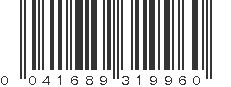 UPC 041689319960