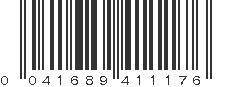 UPC 041689411176