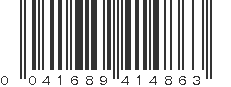 UPC 041689414863