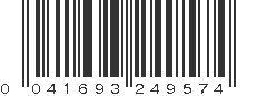 UPC 041693249574