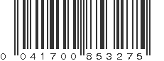 UPC 041700853275