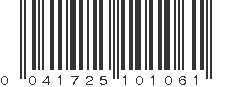 UPC 041725101061