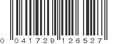 UPC 041729126527