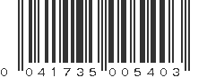 UPC 041735005403